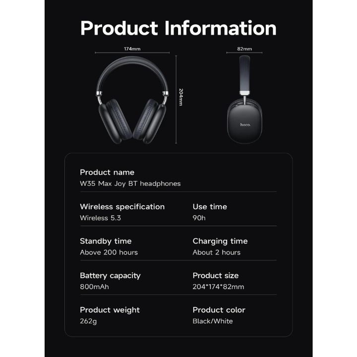 Casque hoco w35 max