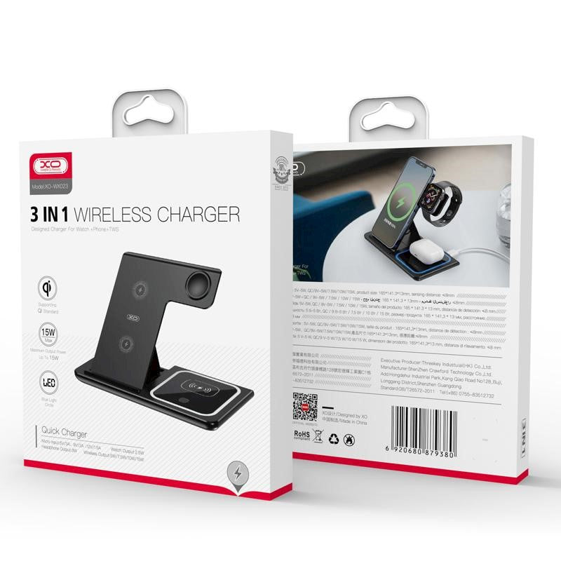 XO Station de Charge 3 en 1