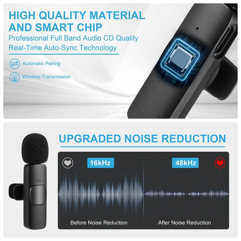 Wireless K9 double microphone