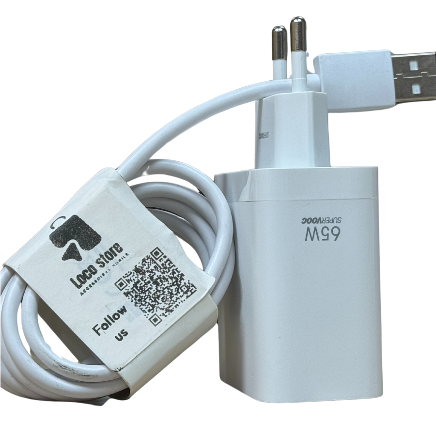 Chargeur Vooc 65W (officiele charger)
