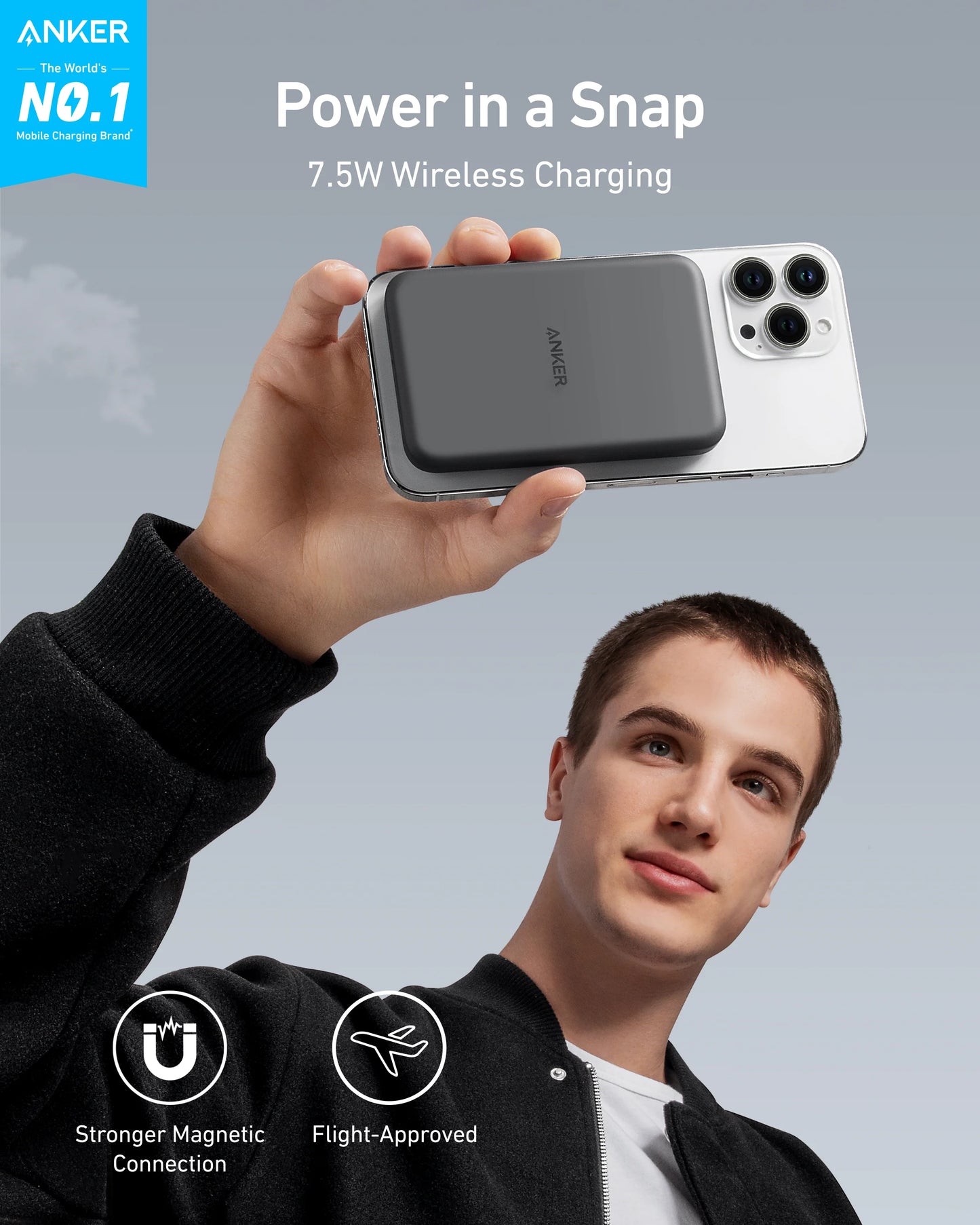 ANKER magsafe Battery (MagGo)
