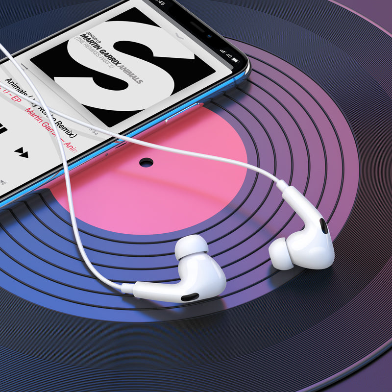Écouteurs filaires usb type C avec micro Hoco