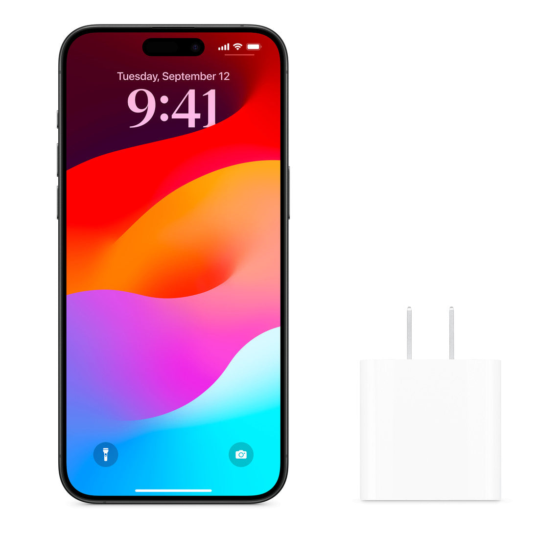 chargeur apple 20w officiel (sans boite)