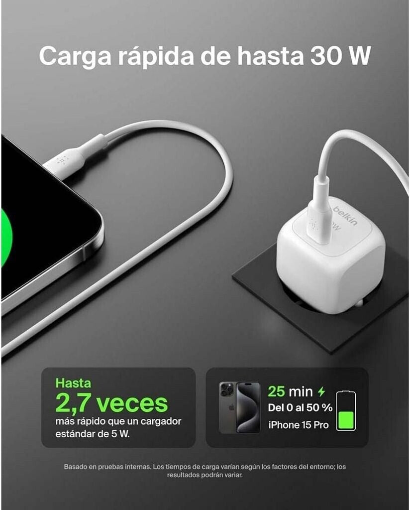 belkin Compact USB-C Charger 30W