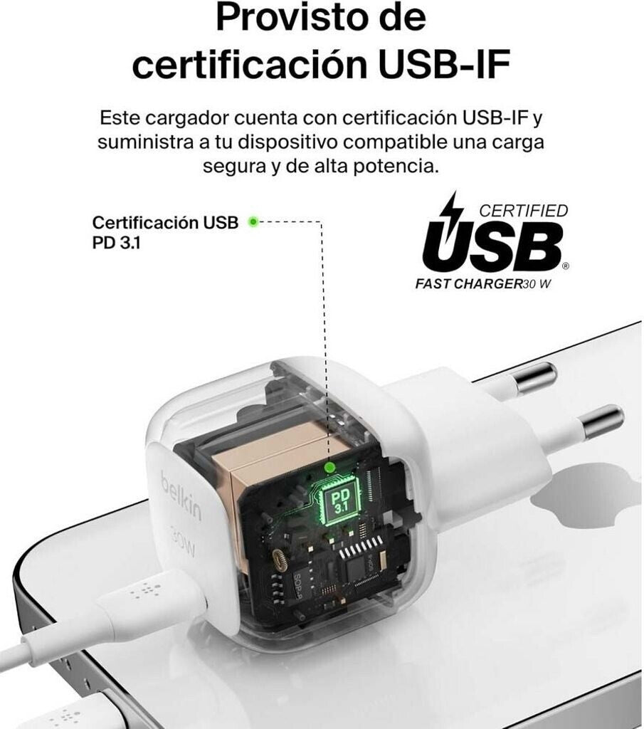 belkin Compact USB-C Charger 30W