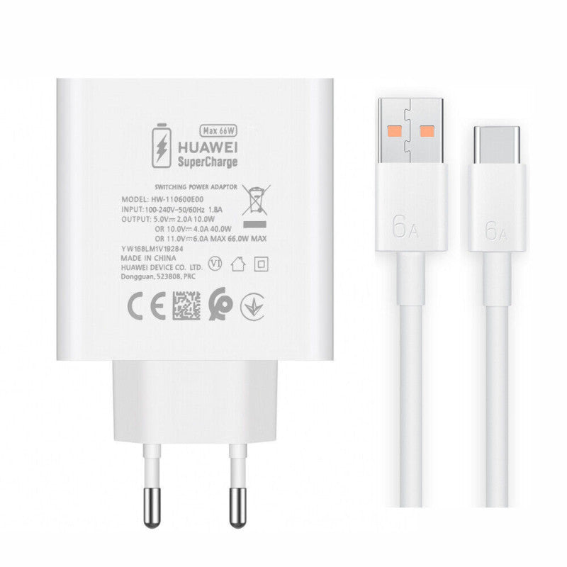 Chargeur Original Huawei SuperCharge 66W
