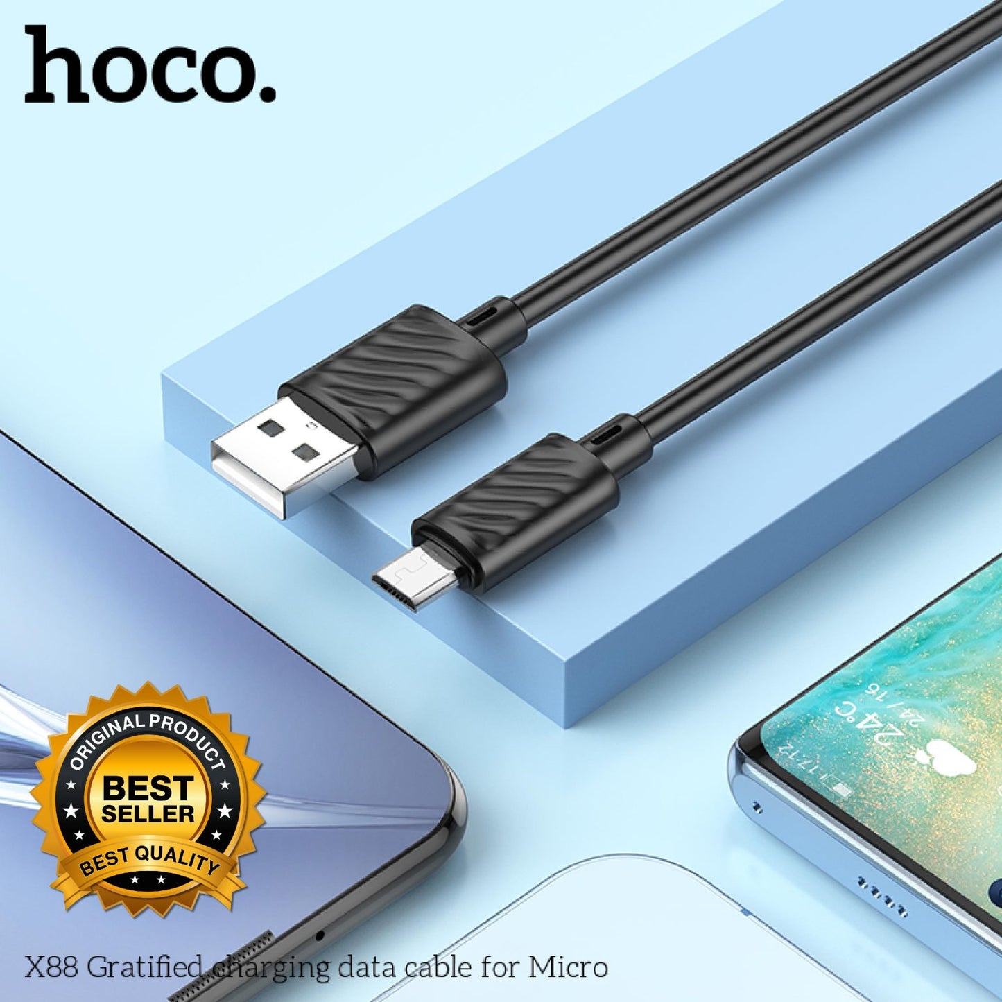 Câble USB vers Micro-USB (Luna) X88