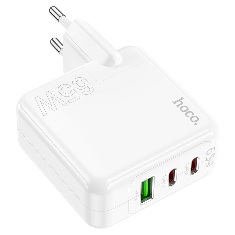 chargeur hoco 65W (tripple port)