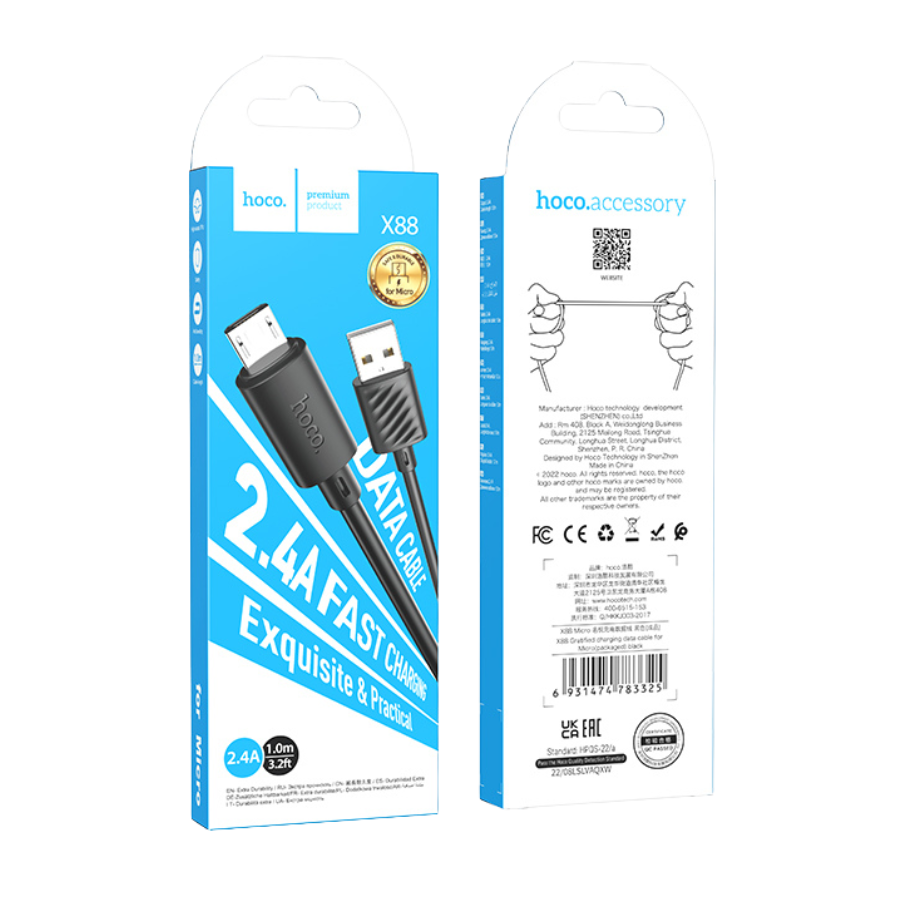 Câble USB vers Micro-USB (Luna) X88