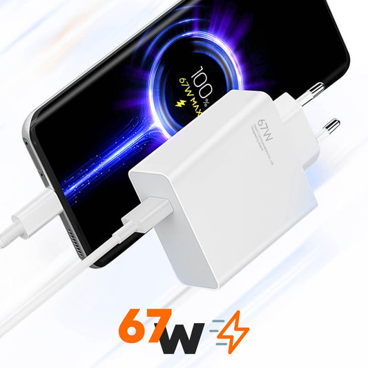 Chargeur xiaomi 67W (officiele charger)