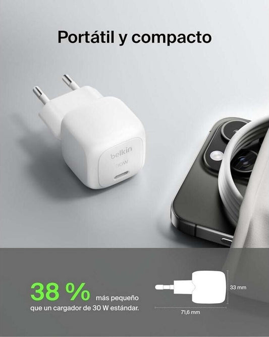 belkin Compact USB-C Charger 30W