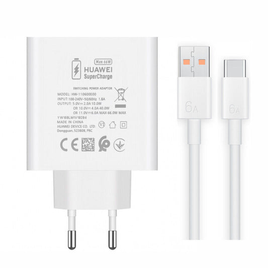 Chargeur Original Huawei SuperCharge 66W